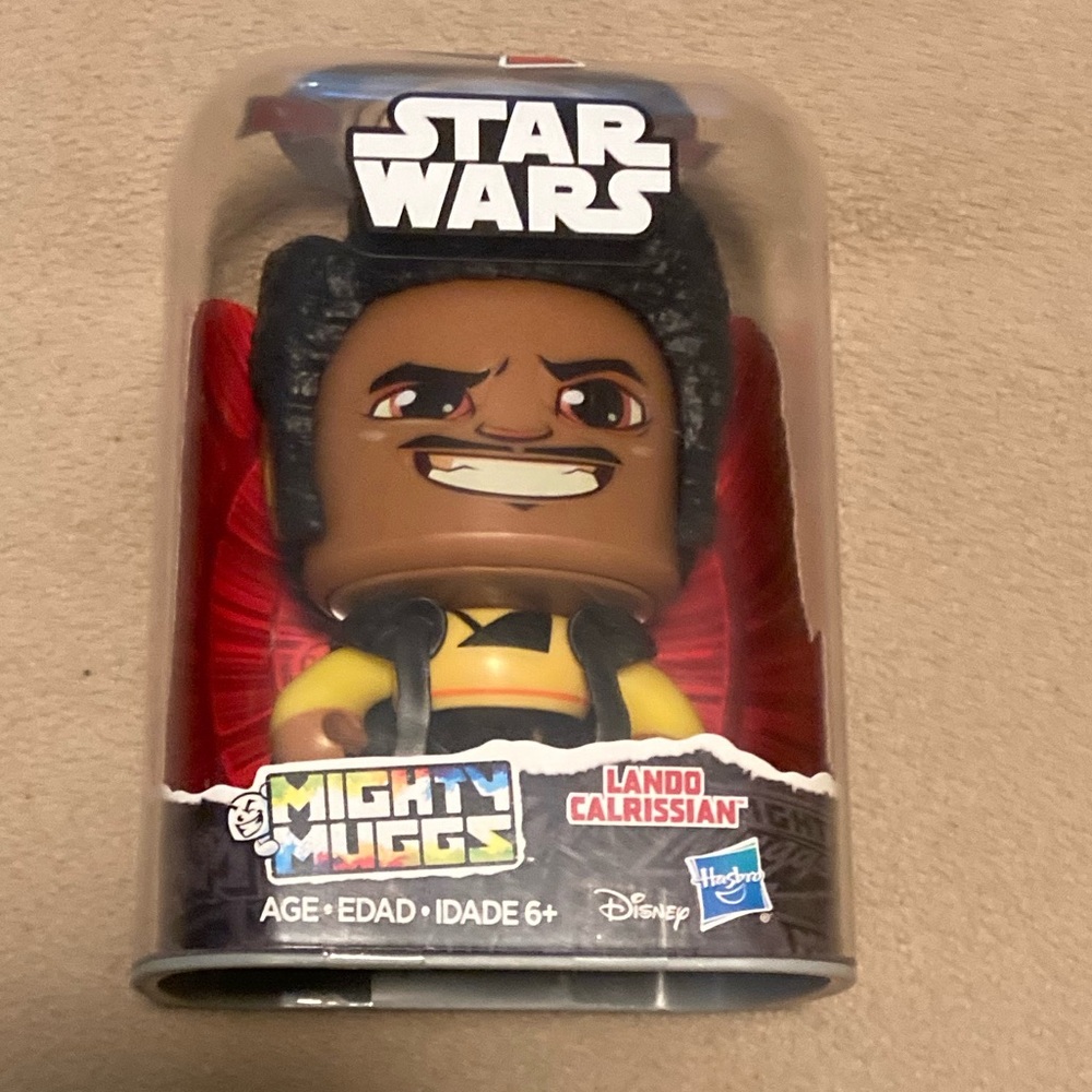 Star Wars Mighty Muggs Lando Calrissian & Green Lightsaber